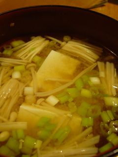 豆腐とえのき茸のみそ汁-レシピのメイン写真