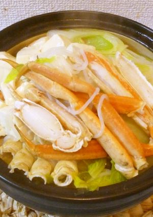 パパのカニ寄せ鍋-レシピのメイン写真