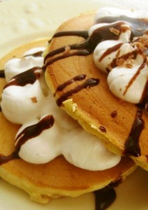 もっちりあっさり☆パンケーキ-レシピのメイン写真