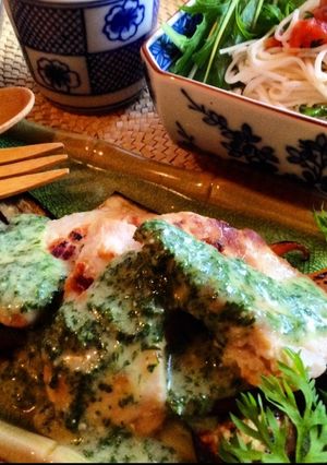*＊おもてなしに*＊豚肉のバジルソテー*-レシピのメイン写真