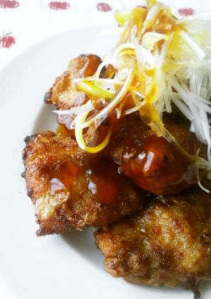 チキンの甘酢たれ-レシピのメイン写真