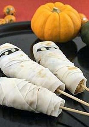 ハッピーハロウィン☆つくねのミイラ-レシピのメイン写真