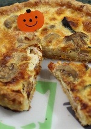 かぼちゃのキッシュ-レシピのメイン写真