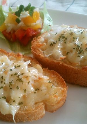 ♥ちくわチーズフランスパン♥ (´▽`)-レシピのメイン写真