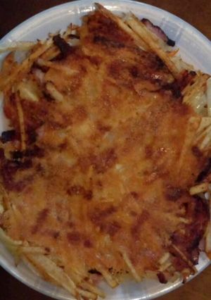ベーコンとポテトのカリカリチーズ焼き-レシピのメイン写真