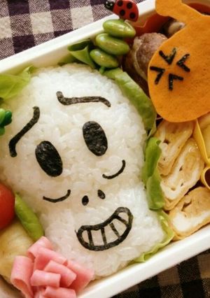 キャラ弁♡ ホラーマン♪-レシピのメイン写真