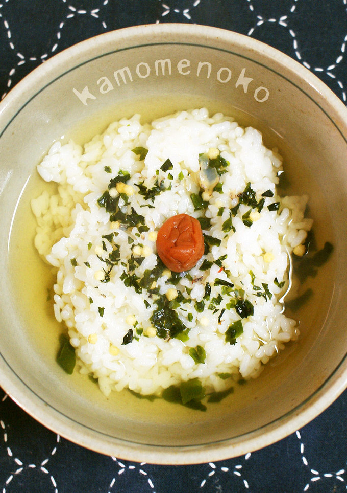 一番だし簡単お茶漬け-レシピのメイン写真