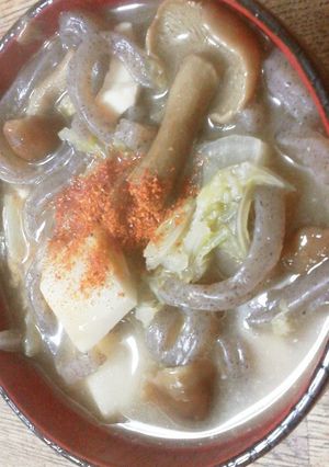いつもの私のけんちん汁-レシピのメイン写真