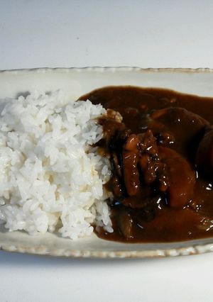 旨味たっぷり、柔らかイカカレー-レシピのメイン写真