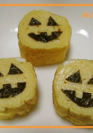 簡単*卵焼き*ハロウィンかぼちゃ-レシピのメイン写真