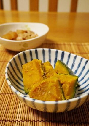 レンジで簡単*南瓜の煮物-レシピのメイン写真