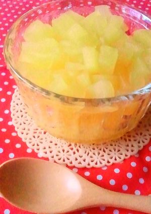 レンジde簡単りんご煮♥-レシピのメイン写真