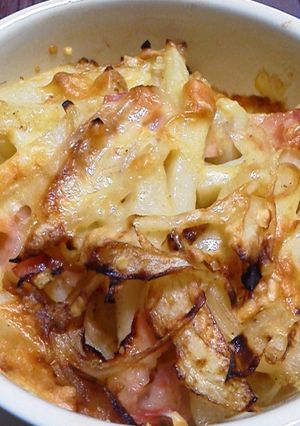 じゃがいもと玉ねぎのチーズ焼き♬-レシピのメイン写真