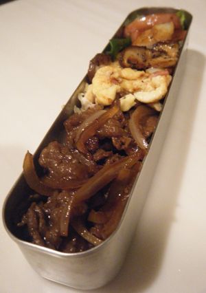冷めても美味しい牛肉のニンニク醤油炒め-レシピのメイン写真
