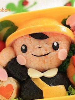 入園おめでとう!幼稚園児のキャラ弁-レシピのメイン写真