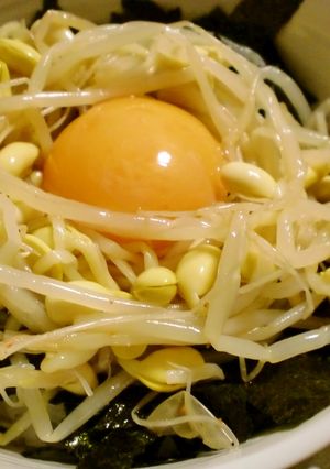 ★七味大豆もやしの玉子ご飯★-レシピのメイン写真