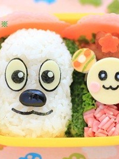 ワンワンとうーたん キャラ弁-レシピのメイン写真