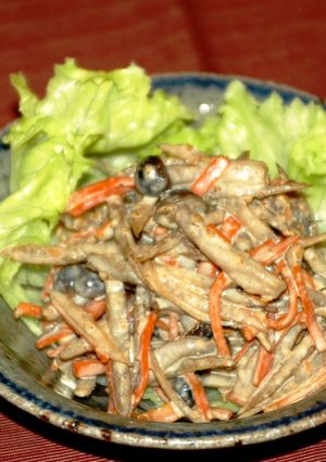 ＊根菜ときのこのきんぴらサラダ＊-レシピのメイン写真