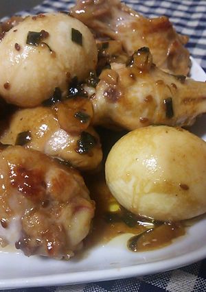 鶏と玉子の和風ドレッシング煮-レシピのメイン写真