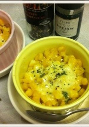 チーズバターコーン♪-レシピのメイン写真