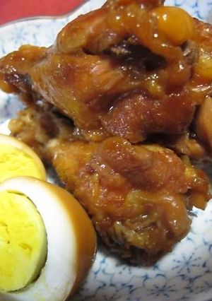 手羽元の酢醤油煮-レシピのメイン写真