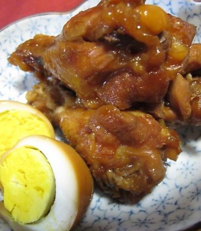 手羽元の酢醤油煮-レシピのメイン写真