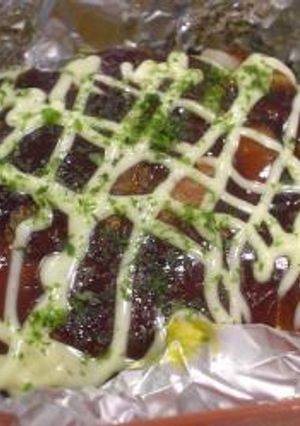 はなびし草のお弁当　娘の大好物の＊広島焼き＊-レシピのメイン写真