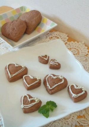 材料2つ!!超簡単ココアビスケット♪♪-レシピのメイン写真