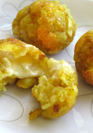 チーズがとろ~り♪ハッシュドカレーポテト-レシピのメイン写真