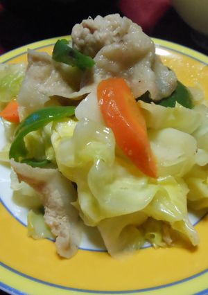 ゆず塩のモリモリ野菜炒め-レシピのメイン写真
