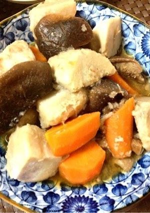 里芋と椎茸と人参のほっこり煮物-レシピのメイン写真