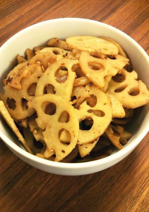 シャキシャキ☆レンコンのきんぴら-レシピのメイン写真