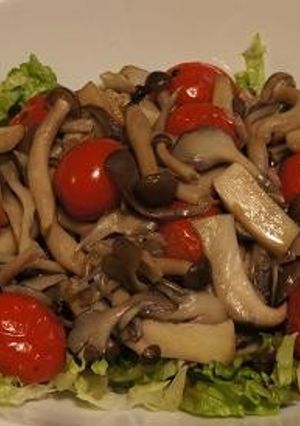 焼ききのこ＆プチトマトのサラダ-レシピのメイン写真