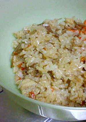 母からの伝授！おいしい鳥の炊き込みご飯！-レシピのメイン写真