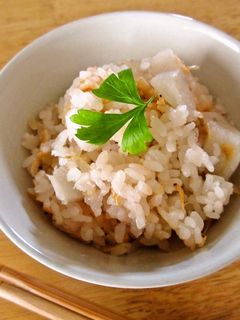 長いもと干しえびの…炊き込みご飯-レシピのメイン写真