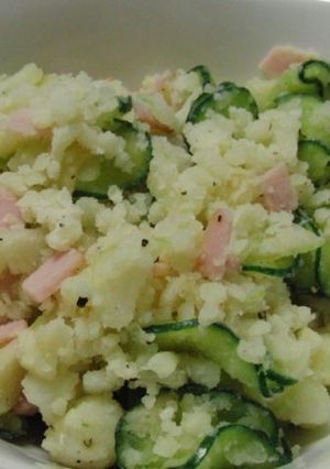 セロリ入りポテトサラダ塩麹味-レシピのメイン写真
