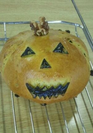 かぼちゃパン-レシピのメイン写真