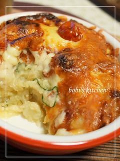 簡単リメイク✿ ポテサラグラタン-レシピのメイン写真