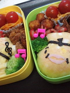 キャラ弁☆おでんくん☆オムライス-レシピのメイン写真