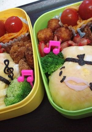 キャラ弁☆おでんくん☆オムライス-レシピのメイン写真