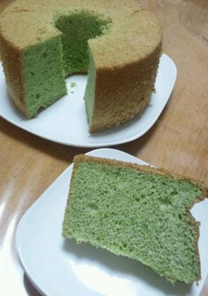 野菜ｼﾌｫﾝｹｰｷ☆ほうれん草☆-レシピのメイン写真