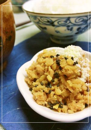 ダイエットこうや入り 生姜風味ツナそぼろ-レシピのメイン写真