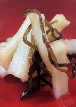 大根と塩昆布の塩麹漬け-レシピのメイン写真