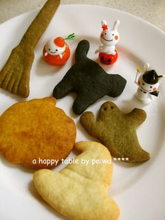 ハロウィン*サクサク!型抜きクッキー-レシピのメイン写真