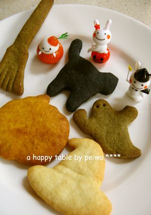 ハロウィン＊サクサク！型抜きクッキー-レシピのメイン写真