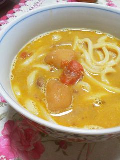 鍋に残ったら☆まろやかカレーうどんに変身-レシピのメイン写真