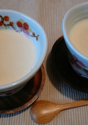 寒い日に飲みたい！豆乳入り酒粕甘酒-レシピのメイン写真