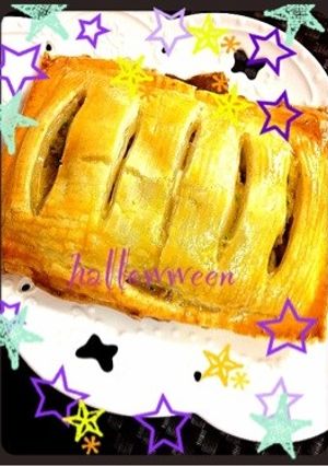 ハロウィンに☆ちょー簡単パンプキンパイ☆-レシピのメイン写真
