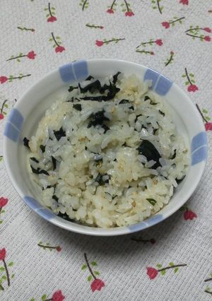 え?こんなに簡単ワカメご飯‼-レシピのメイン写真