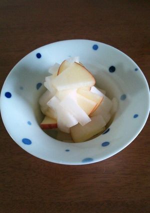 りんごと大根のフルーティーなます♪-レシピのメイン写真